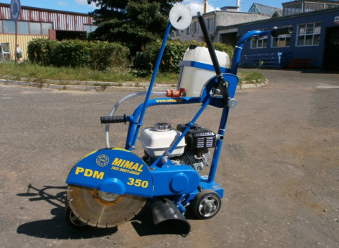 Przecinarka jezdna Mimal PDM 350 silnik Honda Przecinarka jezdna Mimal PDM 350 silnik Honda