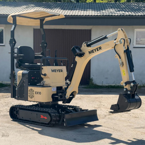 Minikoparka Meyer EX10 B&S skrętne ramię rozsuwane gąsienice 1 tona - Fenix Maszyny Minikoparka Meyer EX10 B&S skrętne ramię rozsuwane gąsienice 1 tona - Fenix Maszyny