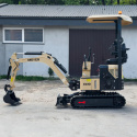 Minikoparka Meyer EX10 B&S skrętne ramię rozsuwane gąsienice 1 tona - Fenix Maszyny