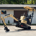 Minikoparka gąsienicowa Meyer EX12 1.2T Yanmar joystick skrętne ramię - Fenix Maszyny