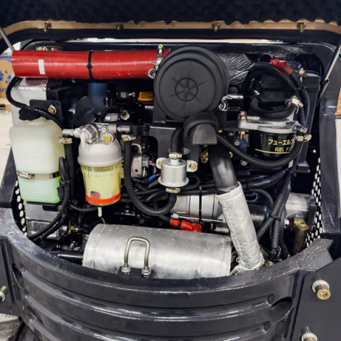 Minikoparka gąsienicowa Meyer EX12 1.2T Yanmar joystick skrętne ramię - Fenix Maszyny Minikoparka gąsienicowa Meyer EX12 1.2T Yanmar joystick skrętne ramię - Fenix Maszyny