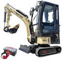 Minikoparka Meyer EX12 z kabiną 1.3T Yanmar joystick skrętne ramię - Fenix Maszyny