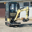 Minikoparka Meyer EX12 z kabiną 1.3T Yanmar joystick skrętne ramię - Fenix Maszyny