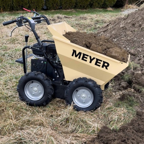Wozidło kołowe Meyer T300L - kompaktowa wywrotka budowlana do transportu materiałów Wozidło kołowe Meyer T300L - kompaktowa wywrotka budowlana do transportu materiałów
