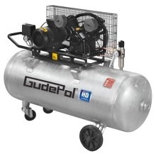 Kompresor tłokowy olejowy Gudepol HD 40/200/510 na zbiorniku 200L Kompresor tłokowy olejowy Gudepol HD 40/200/510 na zbiorniku 200L