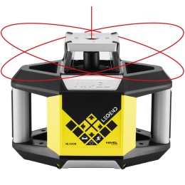 Niwelator laserowy obrotowy Nivel System NL320R Digital z funkcją cyfrowych spadków i czujnikiem
