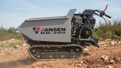 Wozidło gąsienicowe spalinowe Jansen RD-300 z hydraulicznym wywrotem