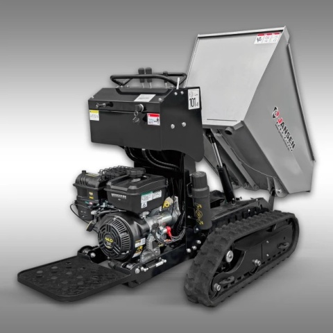 Wozidło gąsienicowe Jansen RD-600 hydrostatyczne z podestem dla operatora dostęp do silnika