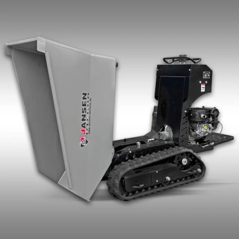 Wozidło gąsienicowe Jansen RD-600 hydrostatyczne z podestem dla operatora uchył