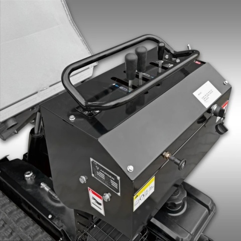 Wozidło gąsienicowe Jansen RD-600 hydrostatyczne z podestem dla operatora panel sterowania