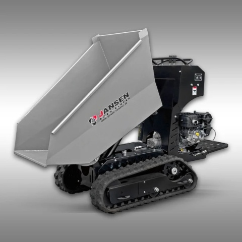 Wozidło gąsienicowe Jansen RD-600 hydrostatyczne z podestem dla operatora wywrot hydrauliczny