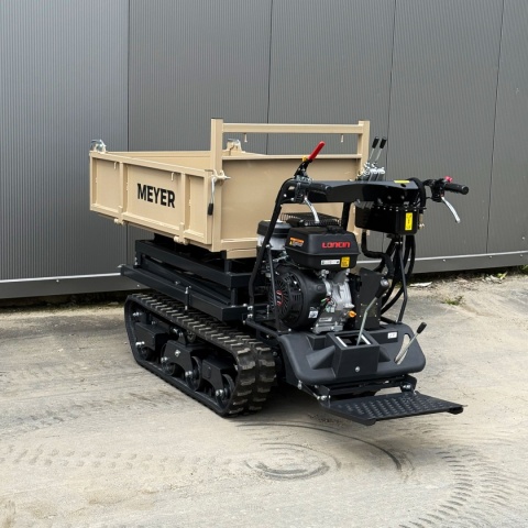 Profesjonalne wozidło gąsienicowe Meyer T1000SL z hydraulicznym wywrotem i silnikiem Loncin Profesjonalne wozidło gąsienicowe Meyer T1000SL z hydraulicznym wywrotem i silnikiem Loncin