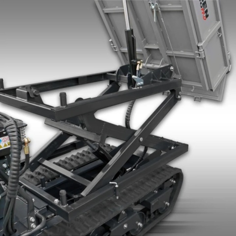 Wozidło Gąsienicowe z Wysokim Wysypem Jansen RD-800PRO hydrauliczny wysyp