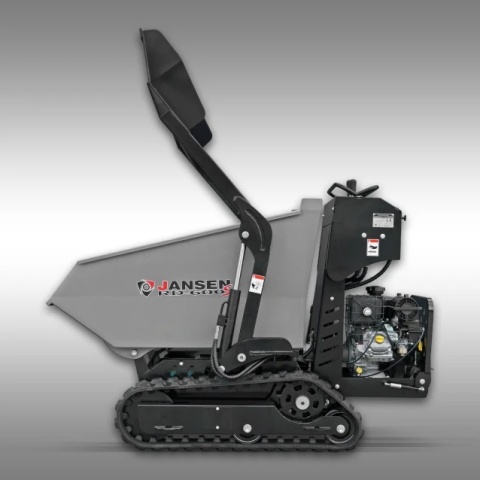 Hydrauliczna łyżka samozaładowcza w wozidle Jansen RD-600S