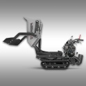 Wozidło gąsienicowe Jansen RD-300proS z hydrauliczną szuflą samozaładowczą i ładownością 500 kg