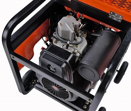 Panel sterowania agregatu Daewoo DDAE 11000XE złącze ATS i wyświetlacz cyfrowy