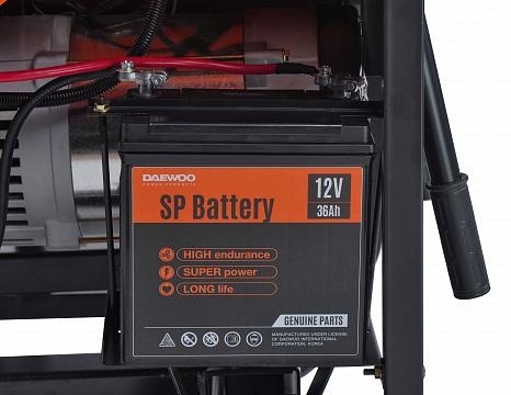 Panel sterowania agregatu Daewoo DDAE 11000XE złącze ATS i wyświetlacz cyfrowy