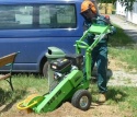 Karczownik Frezarka do pni Laski F 360 | Honda GX390 |podczas pracy