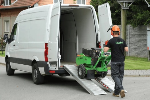 Karczownik Laski D 460E/27 silnik Kohler transport
