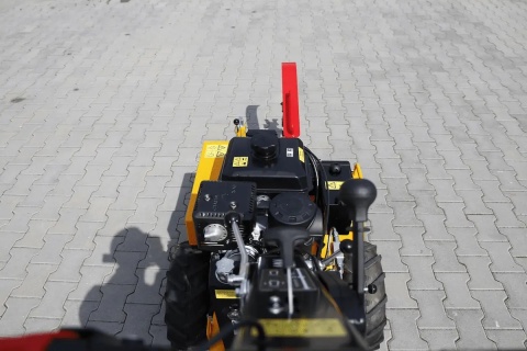 koparka łancuchowa laski TR 60 HC z napędem hydraulicznym widok z góry