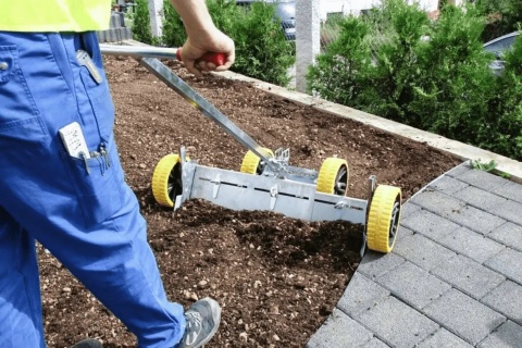 Listwa zgarniająca Probst Levelfix LF 170-310 cm po skosie
