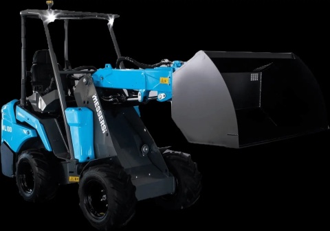 Przegubowa Miniładowarka Kołowa Messersi WL100 | Yanmar 26KM | Udźwig 910kg