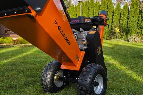Rozdrabniacz spalinowy do gałęzi TB Garden GS650 niezawodny silnik 6.5KM