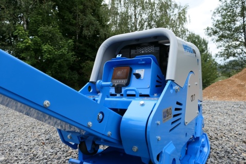 Zagęszczarka Rewersyjna Weber CR 7 Hatz Diesel | 477kg | 65kN | Szerokość 65cm | Panel